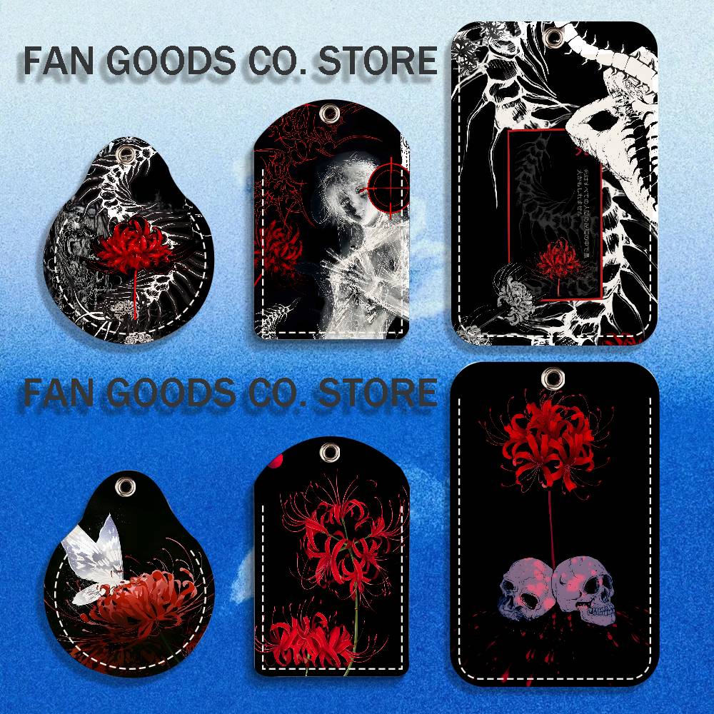 For Leather Work - Portachiavi Japan T-Tokyo Red Spider Lily