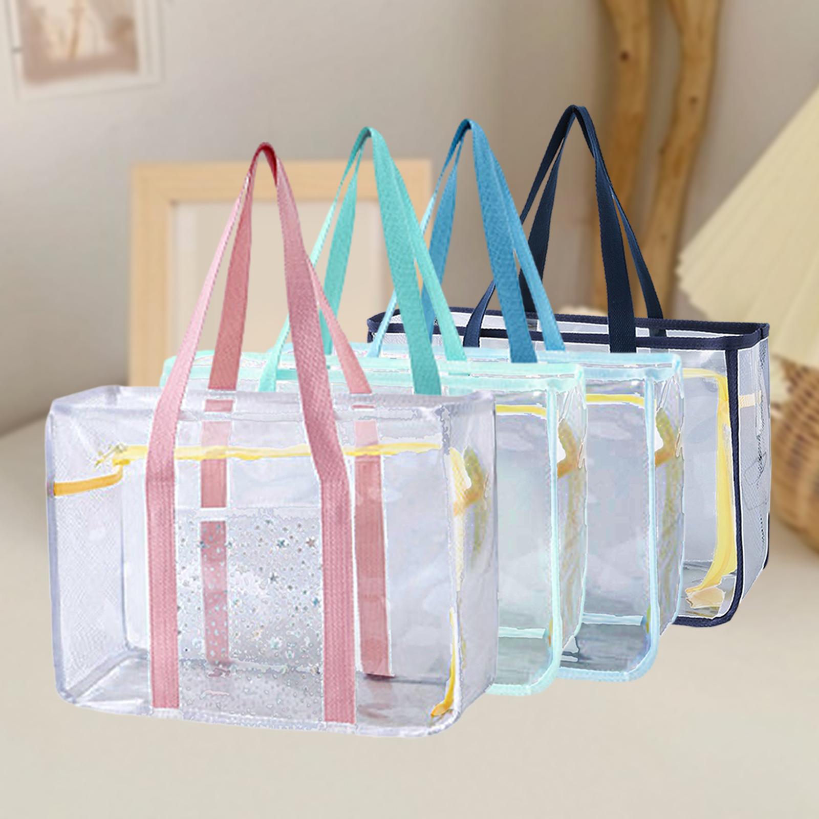 Leather Work Japan - Borsa tote impermeabile in PVC, borsa