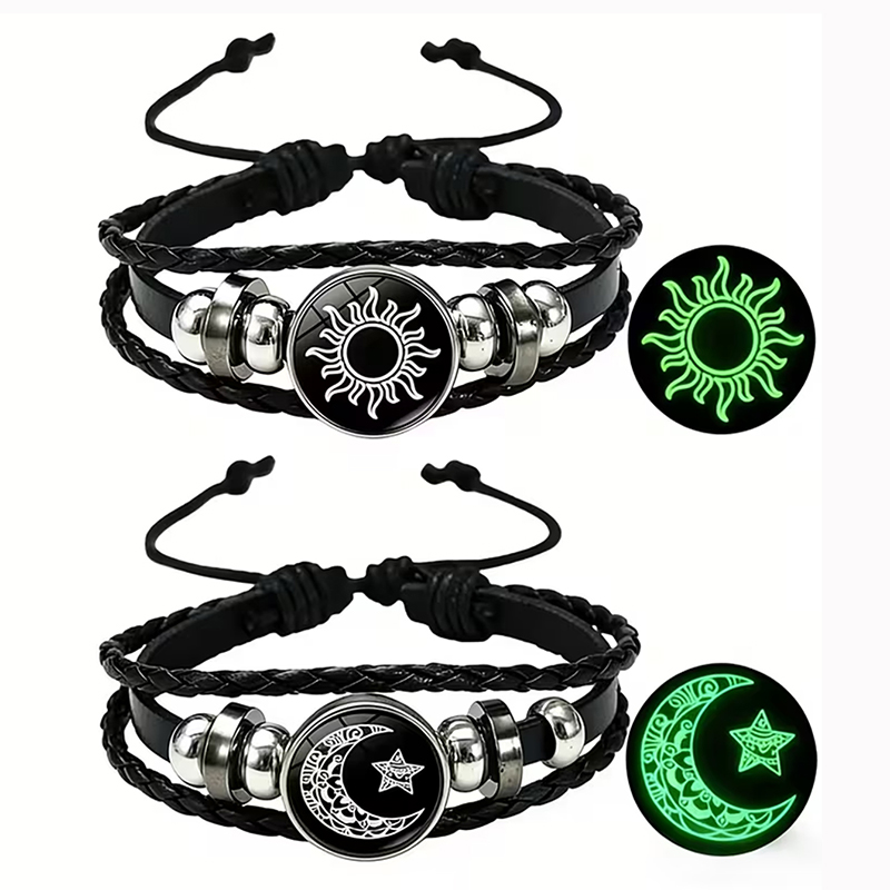 Snap Fastener Setter - Set di 2 Braccialetti Luminosi Sole