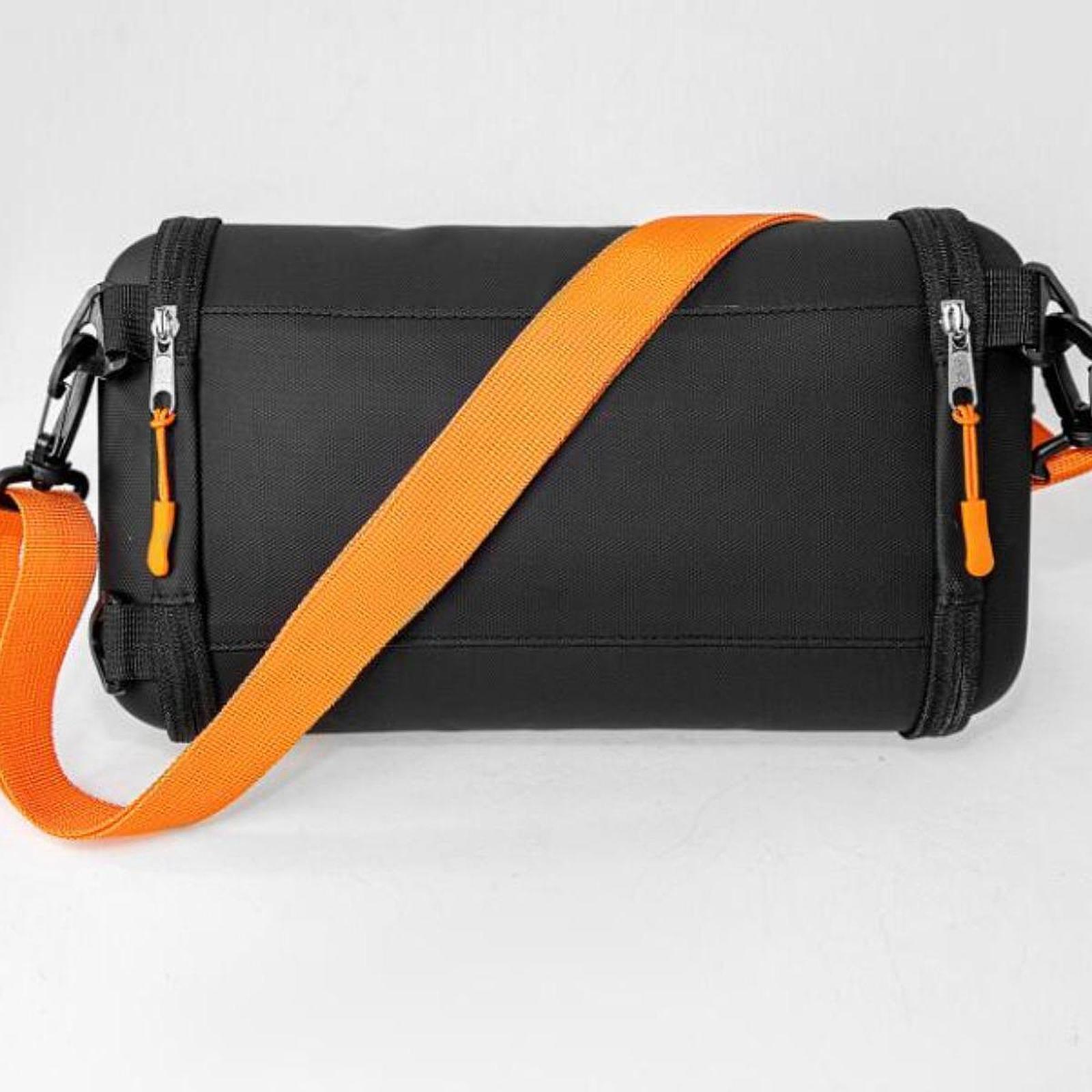 Leather Work Japan - Borsa da Palestra con Cerniera Liscia,