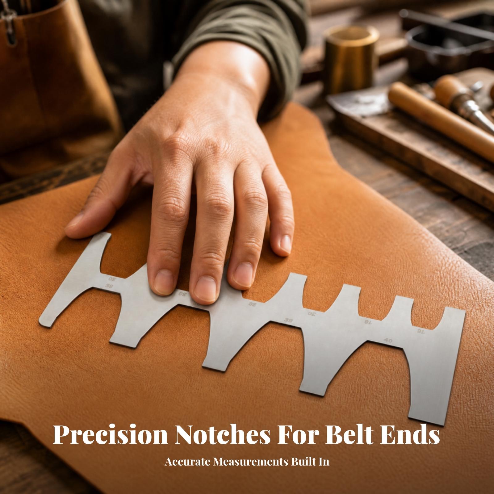 Leatherwork Free Patterns - Righello per modelli di estremità di