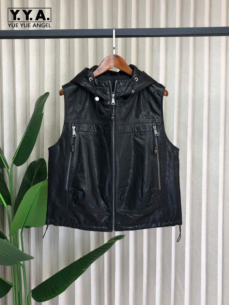 Gilet Casual da Lavoro per Don - Leather Work Jacket With Hood recensione e prezzo