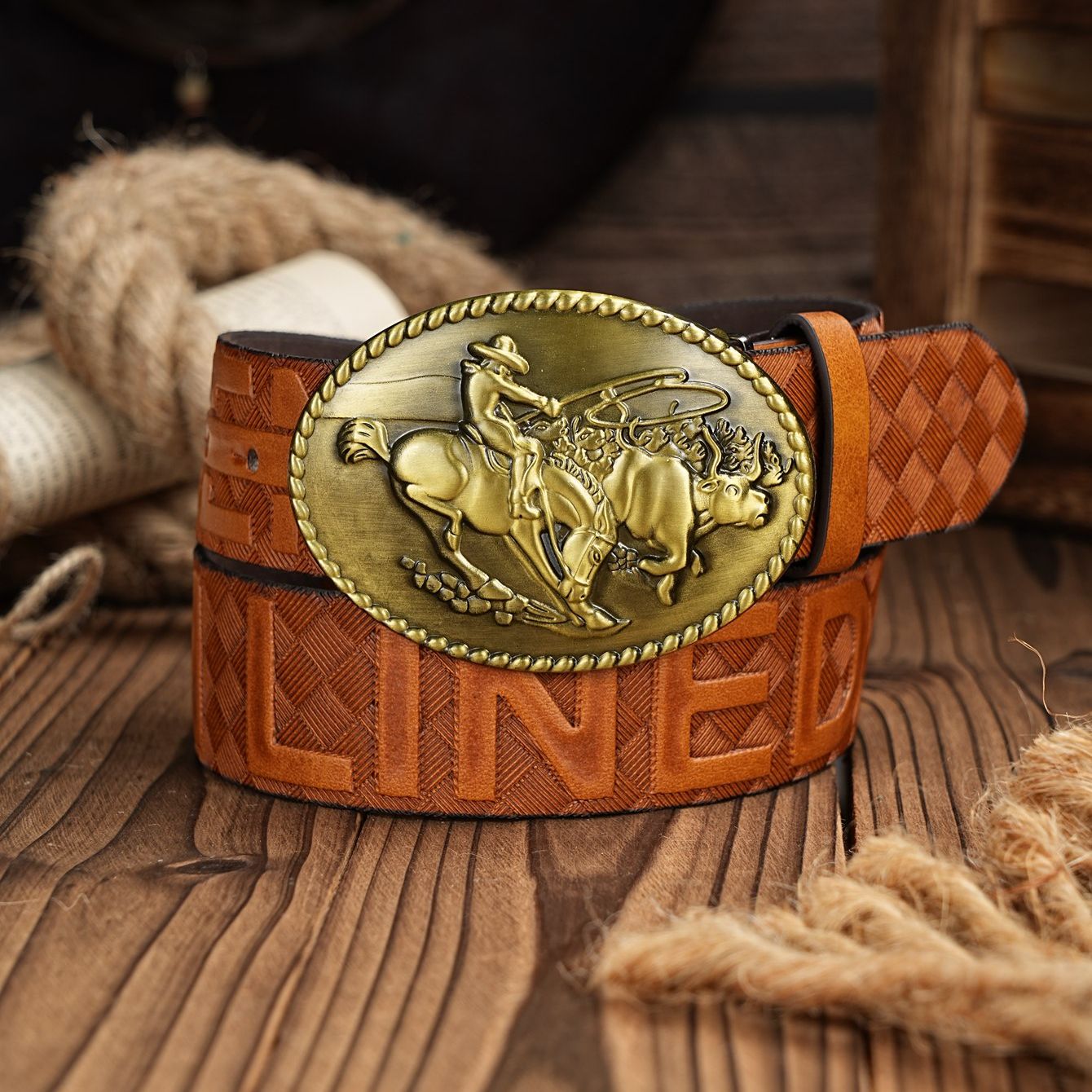 Cintura casual retrò da uomo e - Leather Works Belt recensione e prezzo