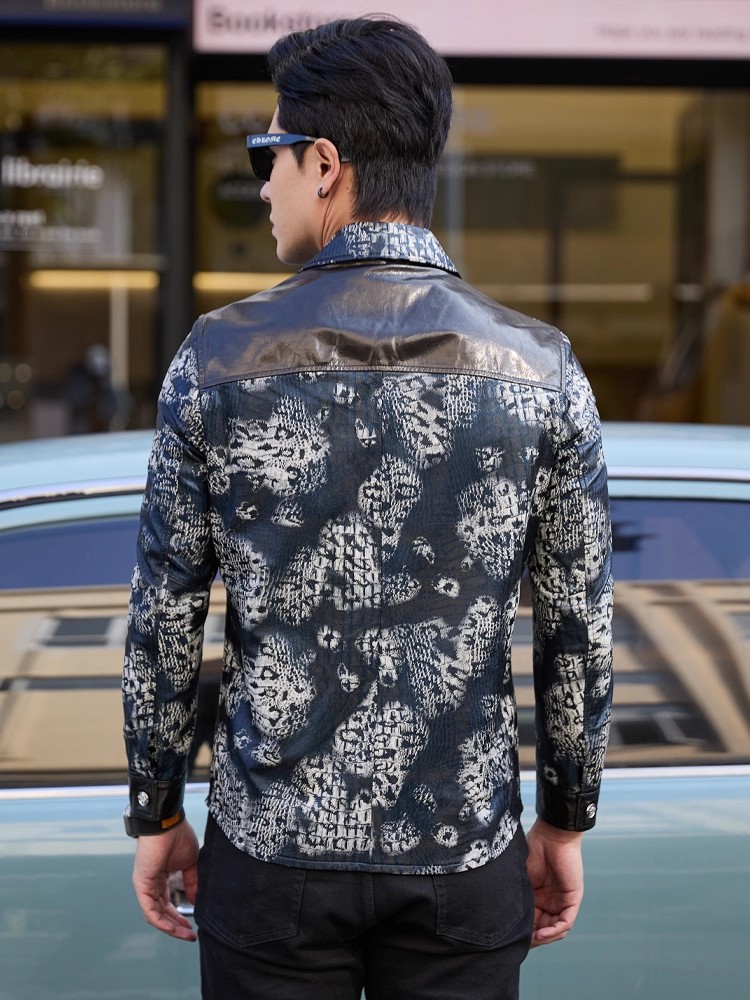 Giacca da uomo in vera pelle d - Leatherwork Free Patterns recensione e prezzo
