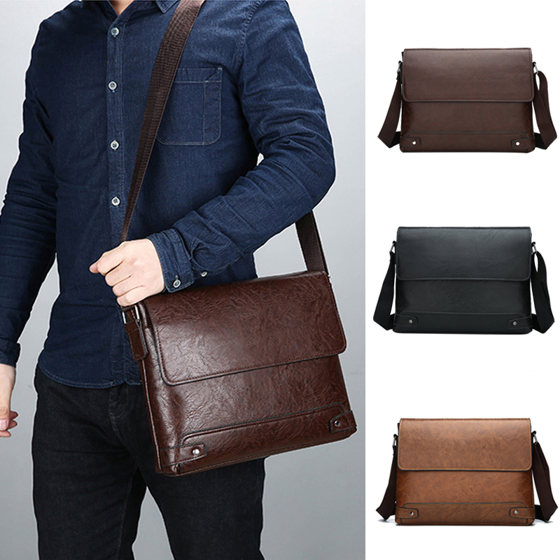 Valigetta da uomo in pelle PU  - Leather Work Bag Laptop recensione e prezzo