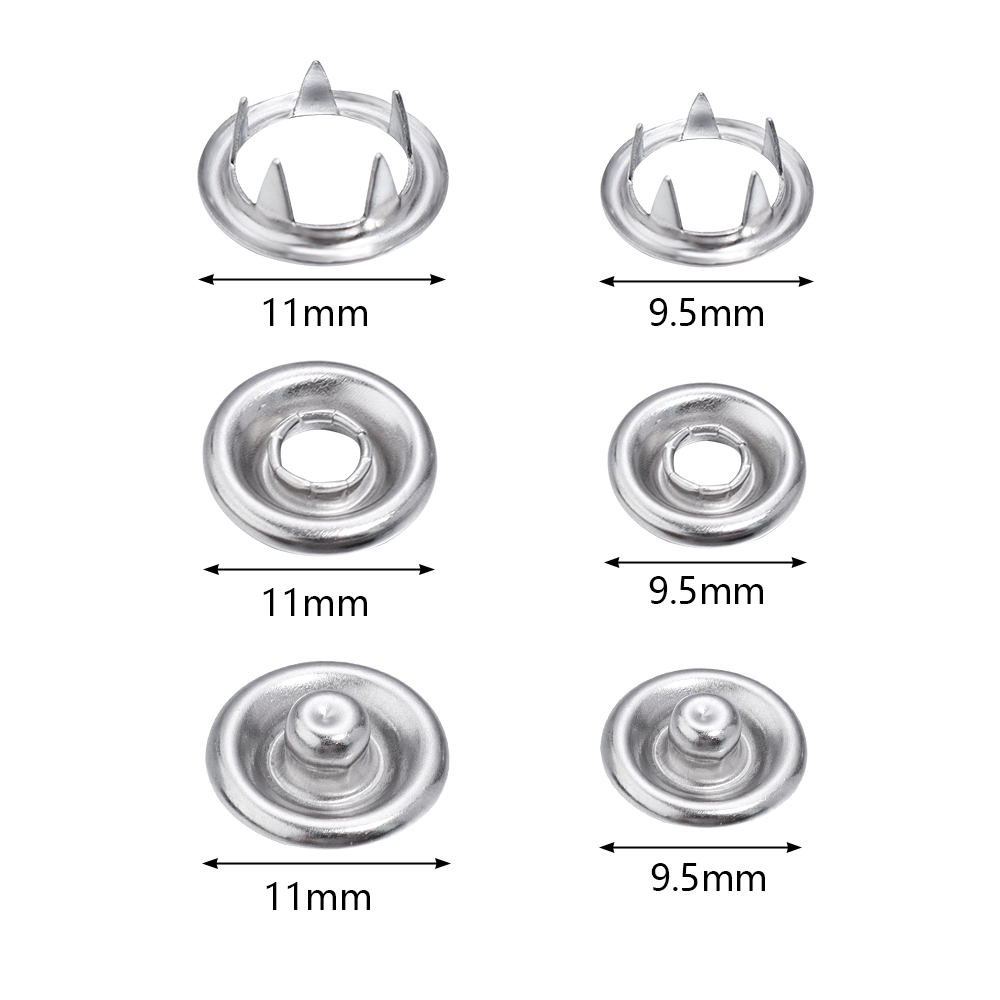 SAUVOO 50set bottone a pressio - Snap Fastener Setter recensione e prezzo
