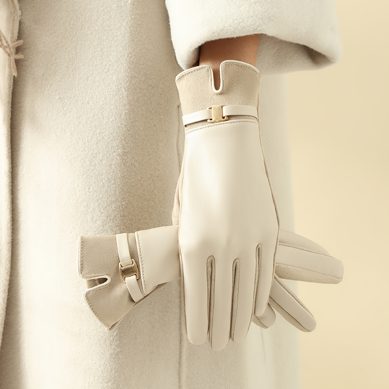 1 paio di guanti da donna inve - Leather Work Winter Gloves recensione e prezzo