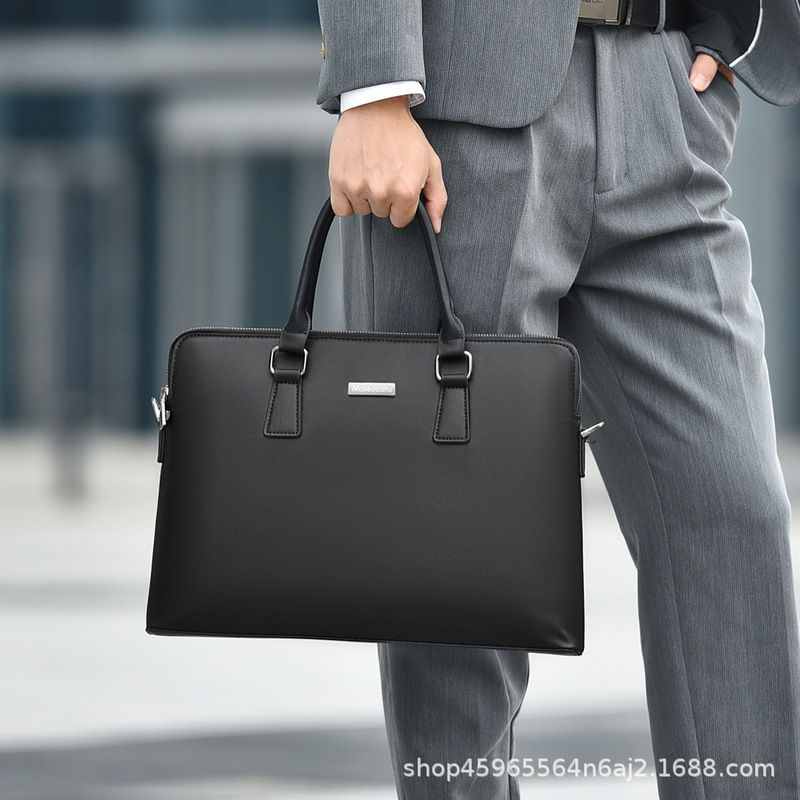 Borsa da lavoro in pelle sinte - Leather Work Bag Laptop recensione e prezzo