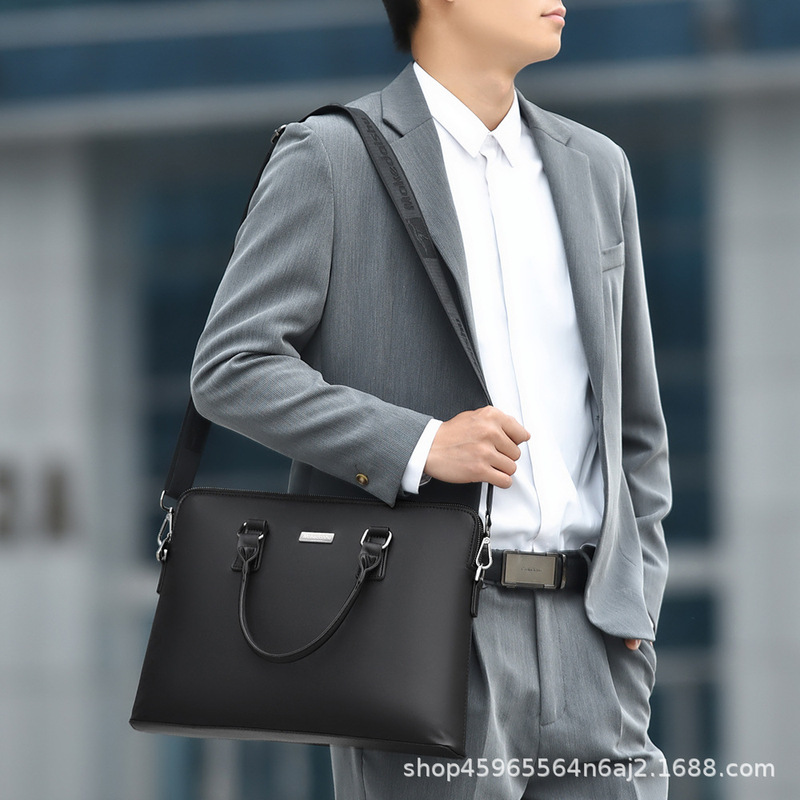 Borsa da lavoro in pelle sinte - Leather Work Bag Laptop recensione e prezzo