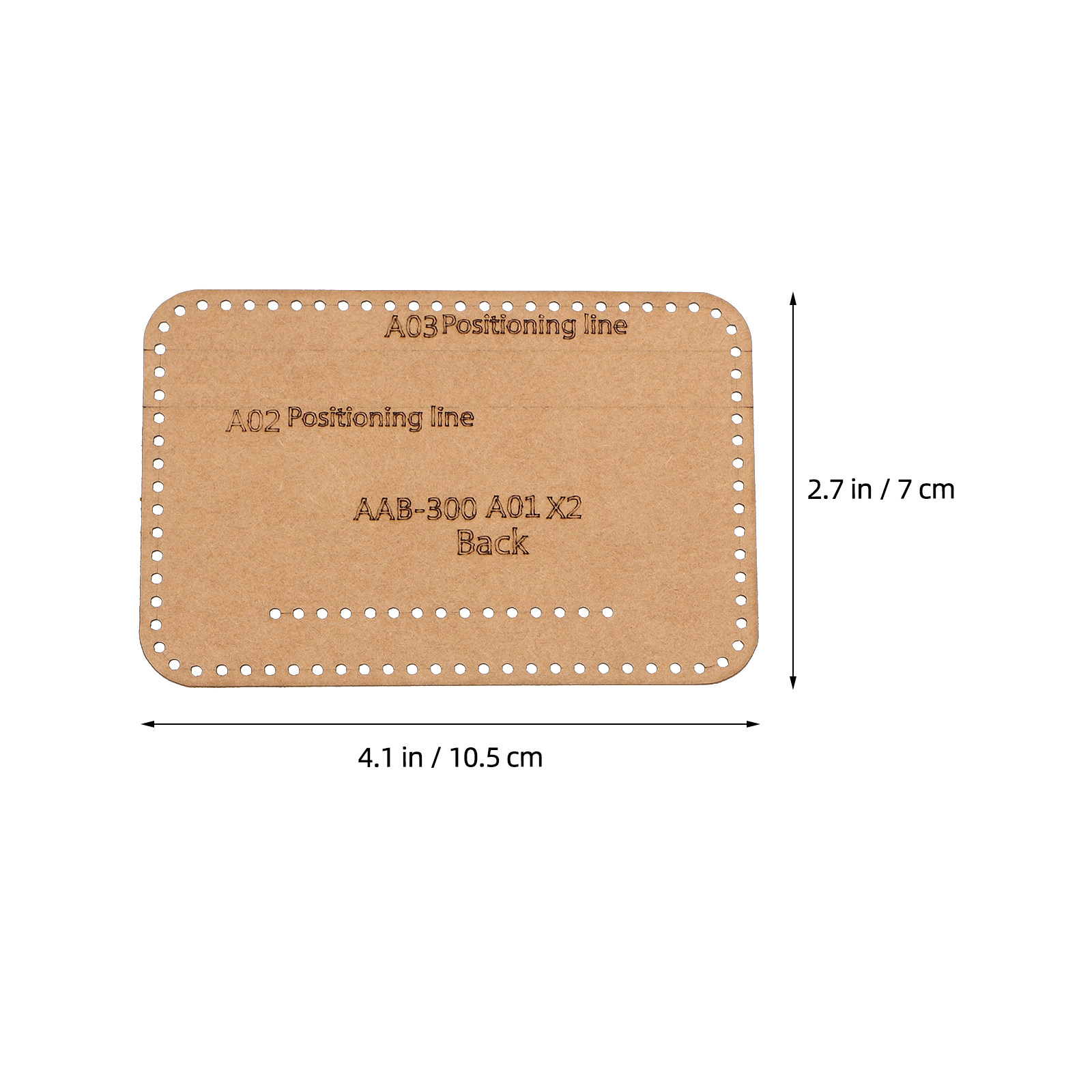 1 set di modelli per portafogl - Leatherwork Free Patterns recensione e prezzo