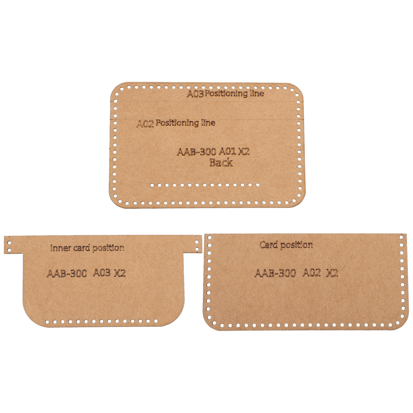 1 set di modelli per portafogl - Leatherwork Free Patterns recensione e prezzo