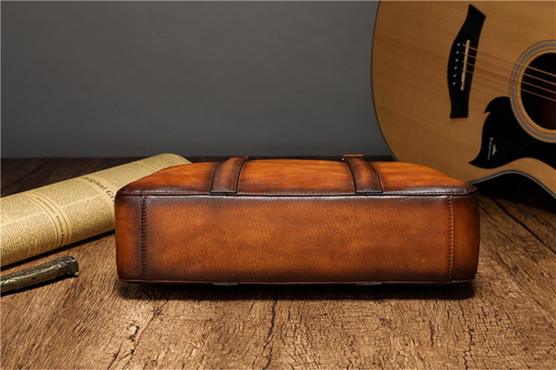 Borsa da lavoro in pelle di al - Leather Work Bag Laptop recensione e prezzo