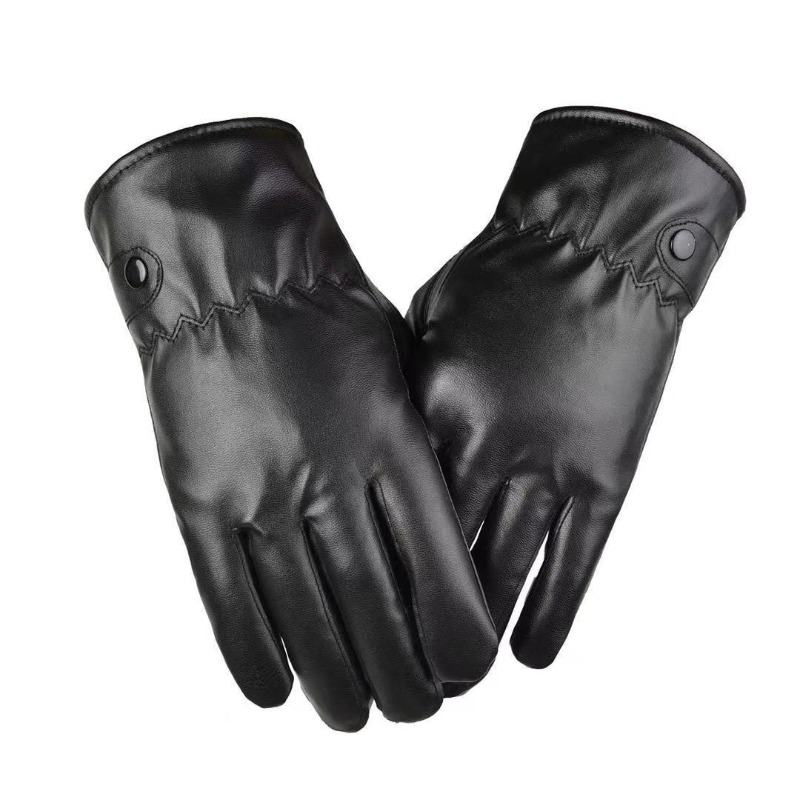 Guanti in pelle PU nera moda i - Leather Work Winter Gloves recensione e prezzo