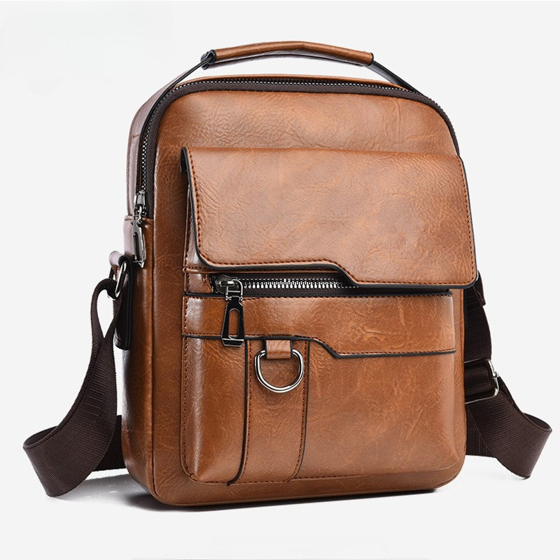 Borsa a Tracolla da Uomo alla  - Leather Work Bag Laptop recensione e prezzo