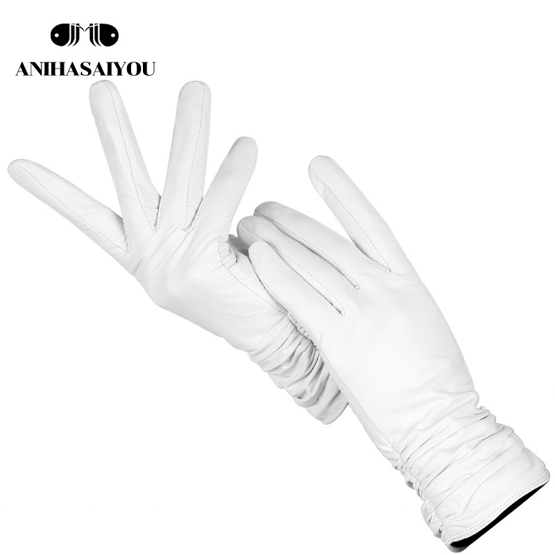 Guanti Bianchi di Moda e Comfo - Leather Work Winter Gloves recensione e prezzo