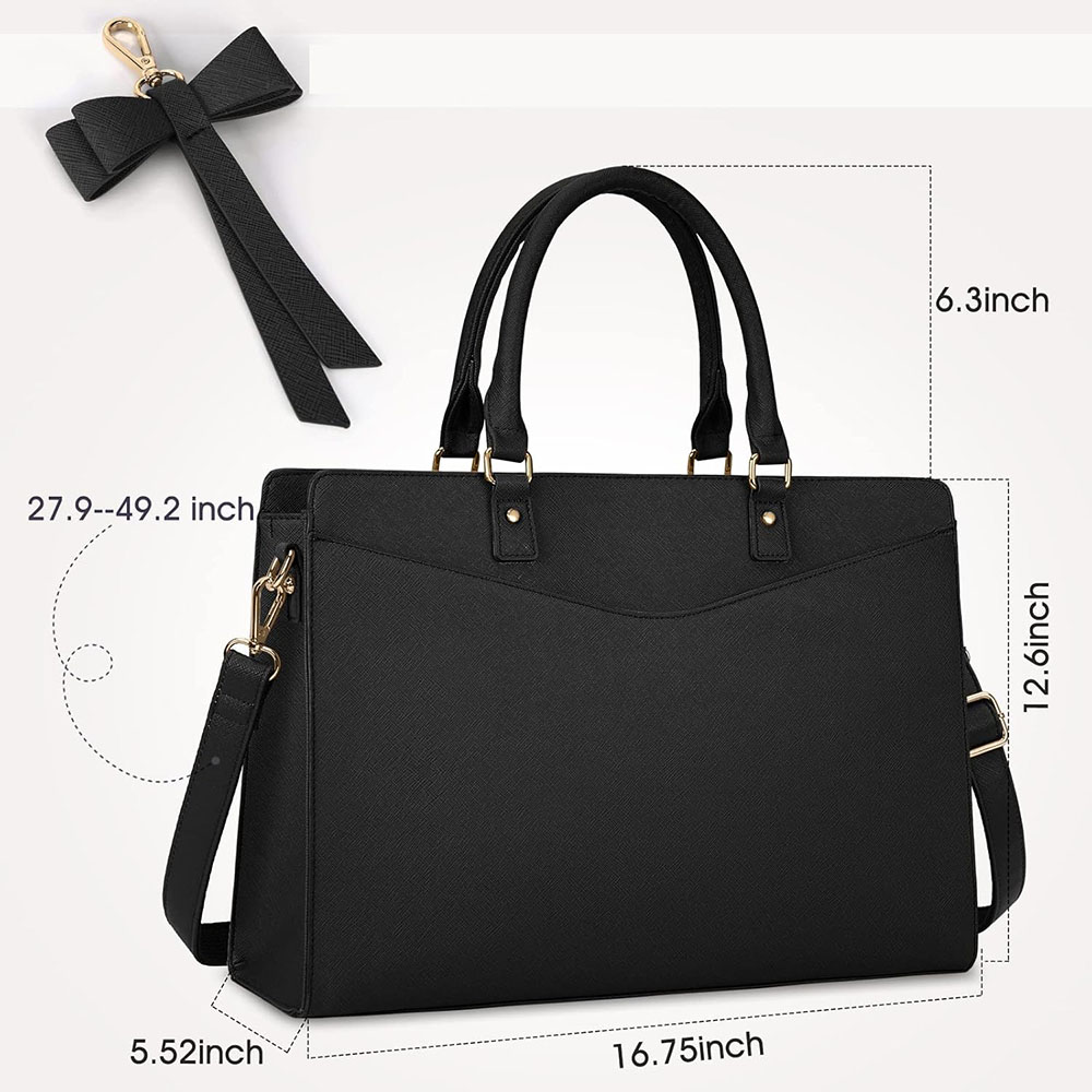 Borsa per Laptop da Donna 15.6 - Leather Work Bag Laptop recensione e prezzo