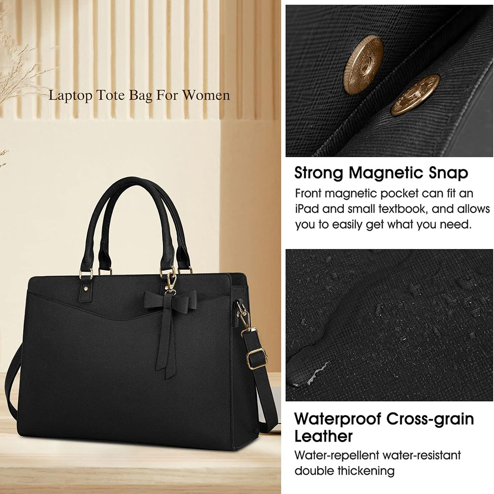 Borsa per Laptop da Donna 15.6 - Leather Work Bag Laptop recensione e prezzo