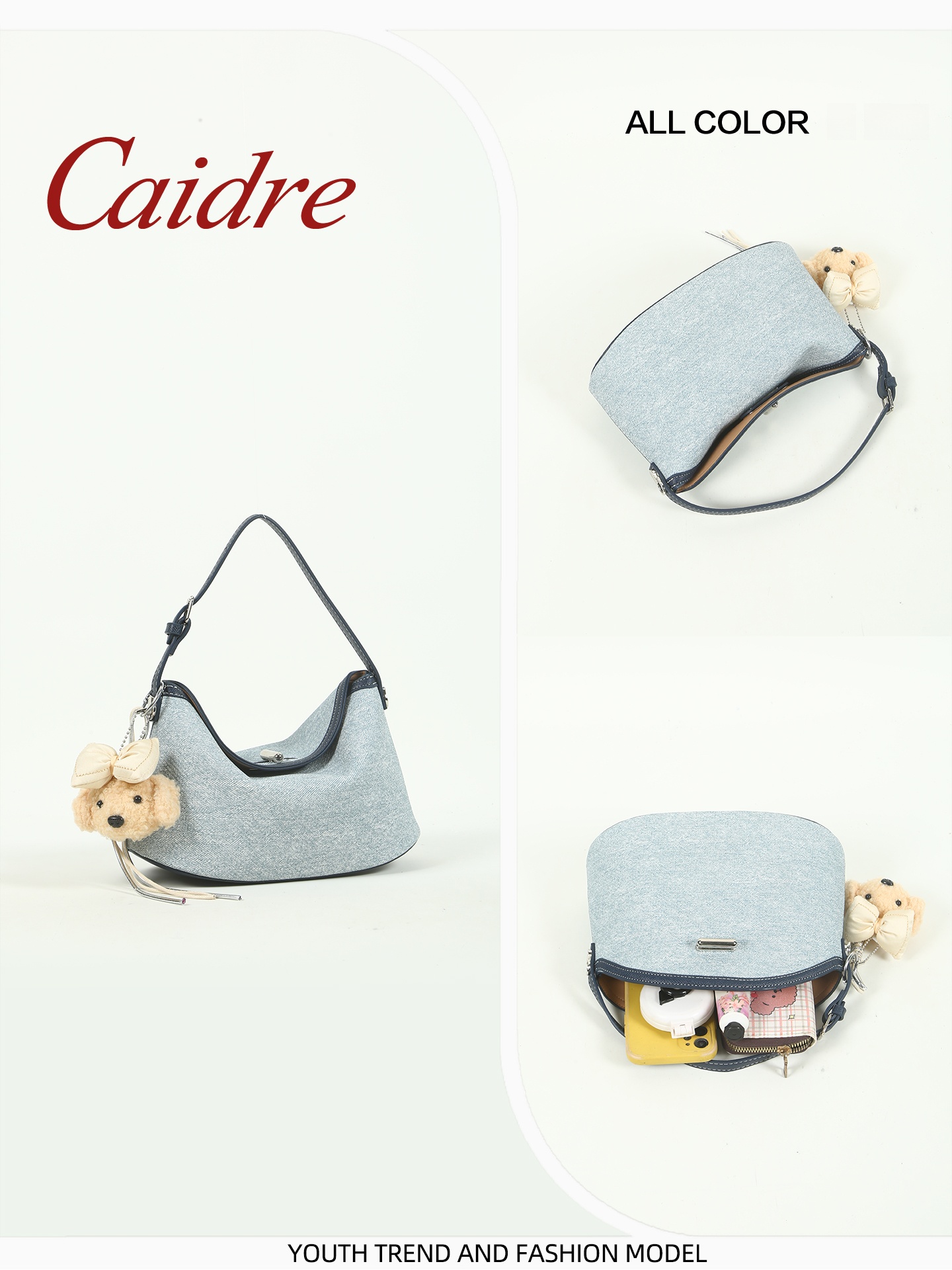 Borsa a tracolla da donna Caid - Leather Work Japan recensione e prezzo