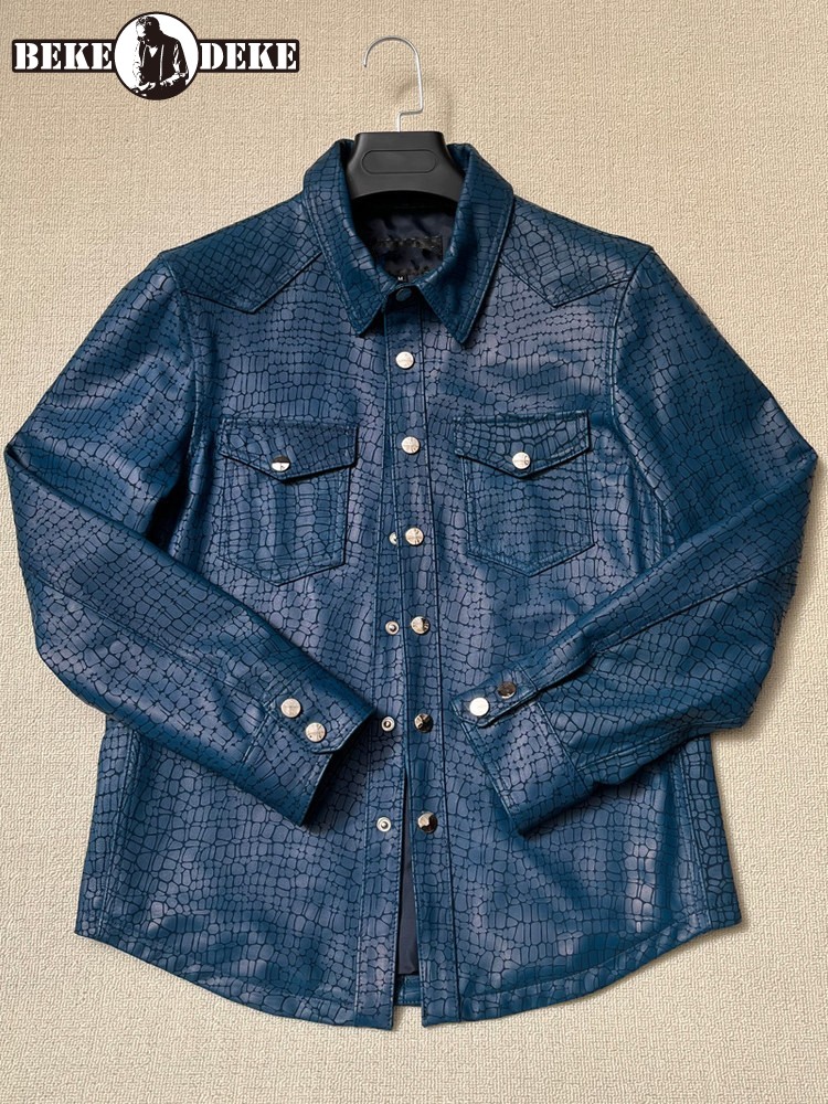 Giacca da Uomo in Vera Pelle d - Leatherwork Free Patterns recensione e prezzo
