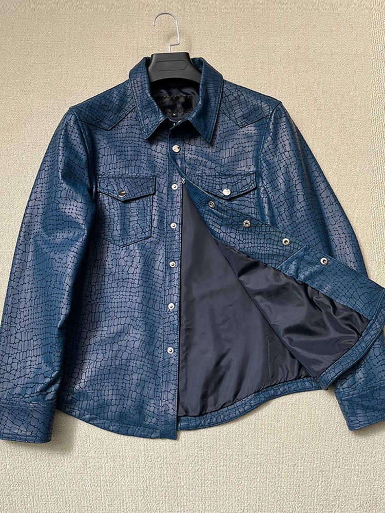 Giacca da Uomo in Vera Pelle d - Leatherwork Free Patterns recensione e prezzo