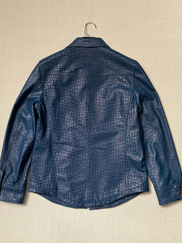 Giacca da Uomo in Vera Pelle d - Leatherwork Free Patterns recensione e prezzo