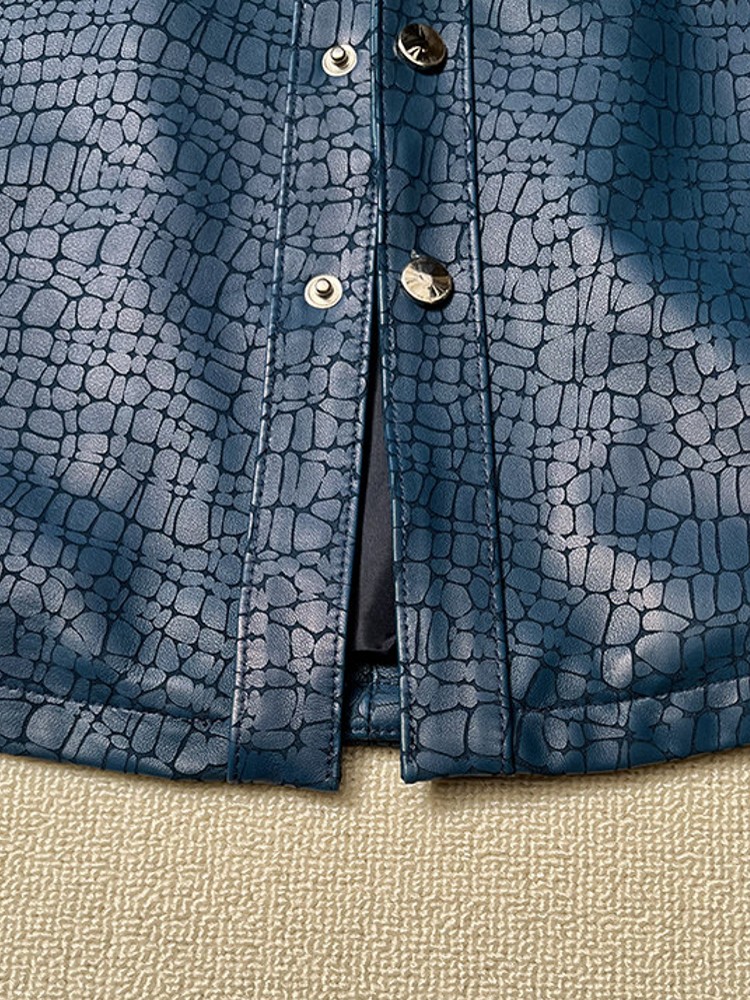 Giacca da Uomo in Vera Pelle d - Leatherwork Free Patterns recensione e prezzo