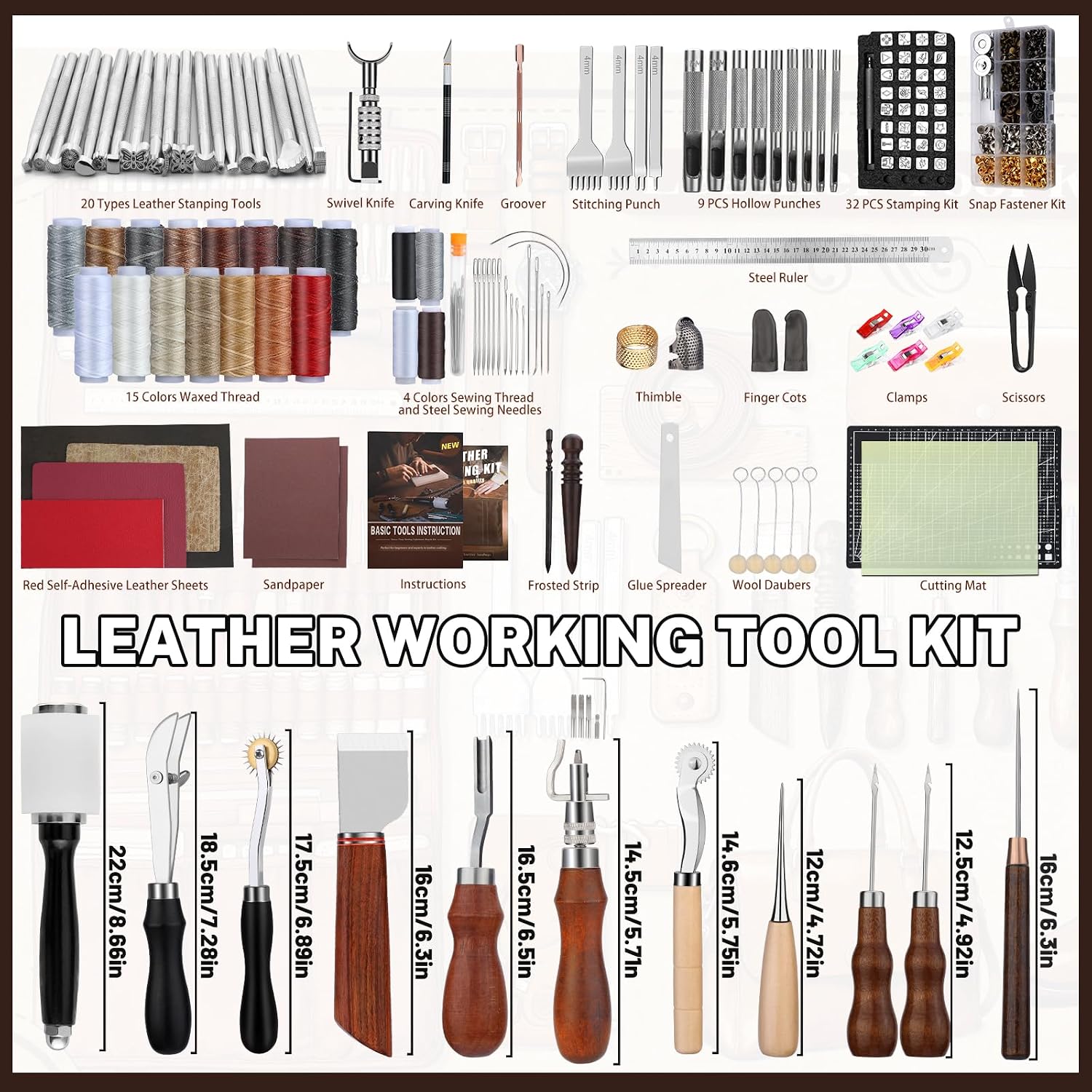 Kit per Lavorazione Pelle, Set - For Leather Work recensione e prezzo