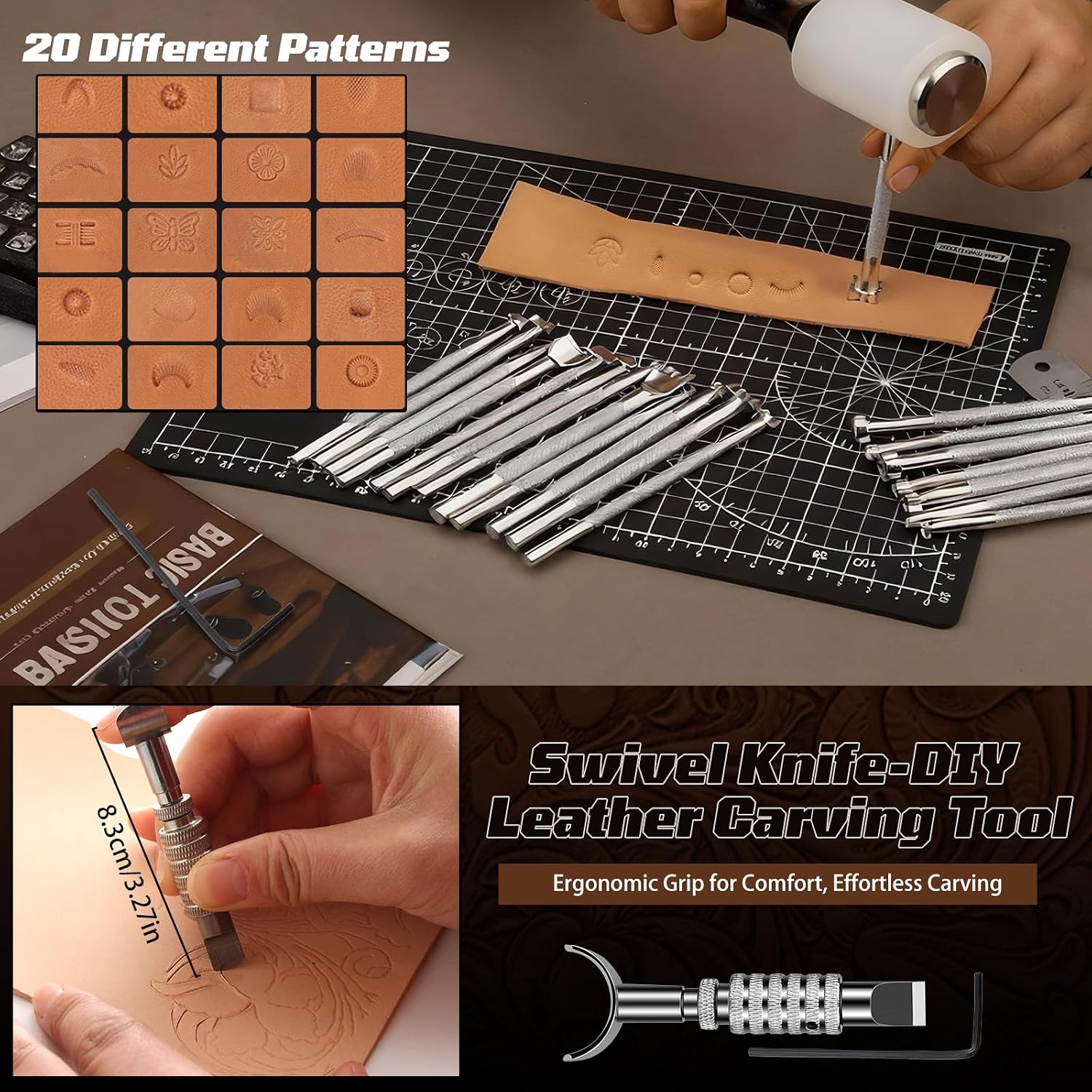 Kit per Lavorazione Pelle, Set - For Leather Work recensione e prezzo