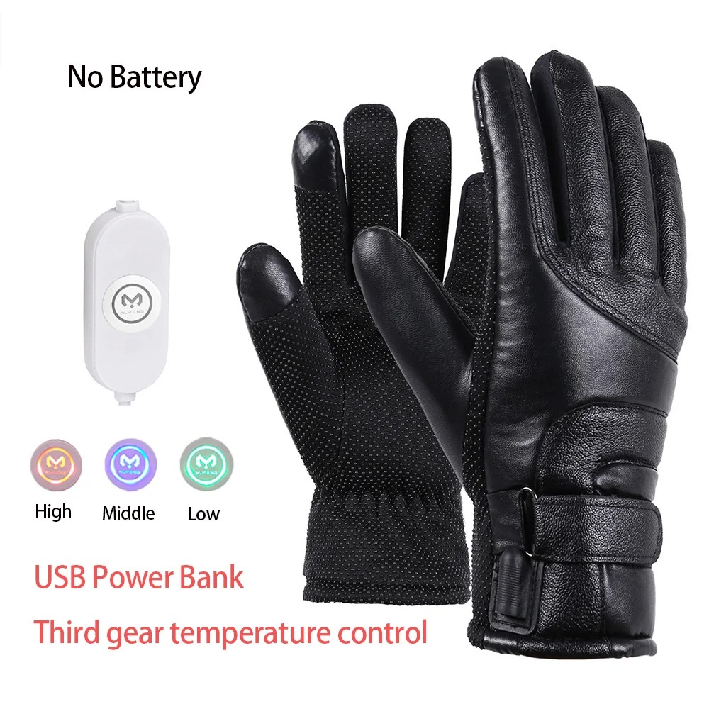 Guanti da Sci Riscaldati Elett - Leather Work Winter Gloves recensione e prezzo