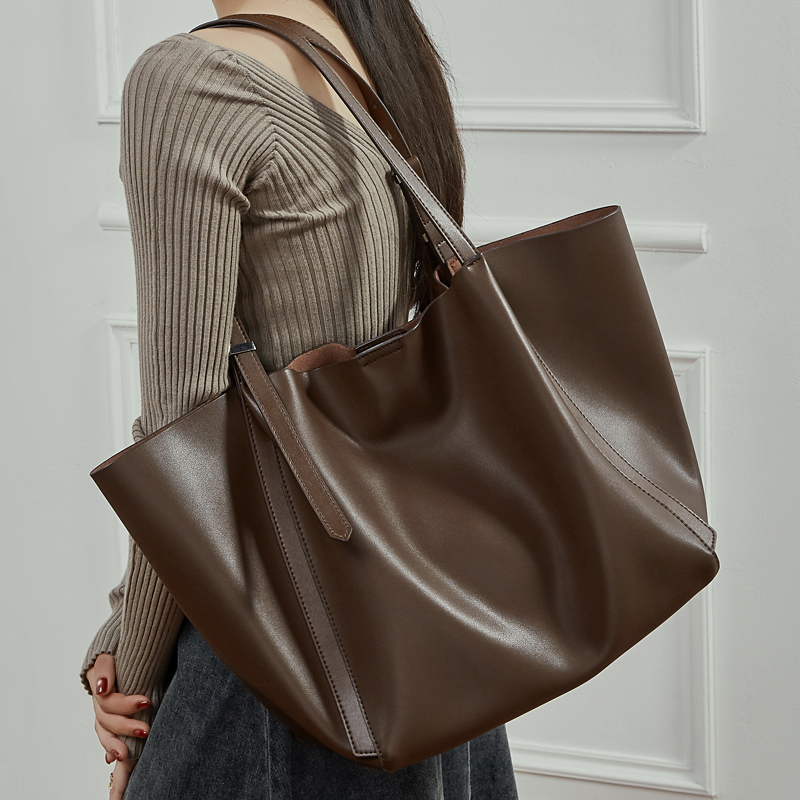 HIFASHION Borsa Tote Grande in - Leather Work Bag Laptop recensione e prezzo