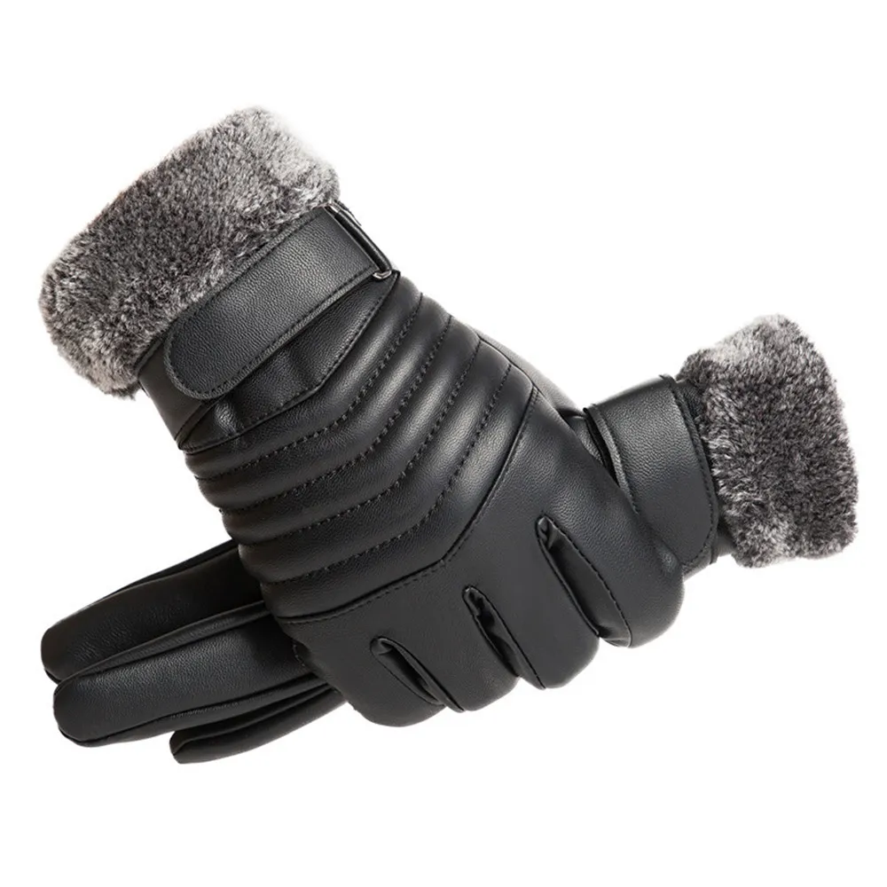 Guanti invernali da uomo in pe - Leather Work Winter Gloves recensione e prezzo