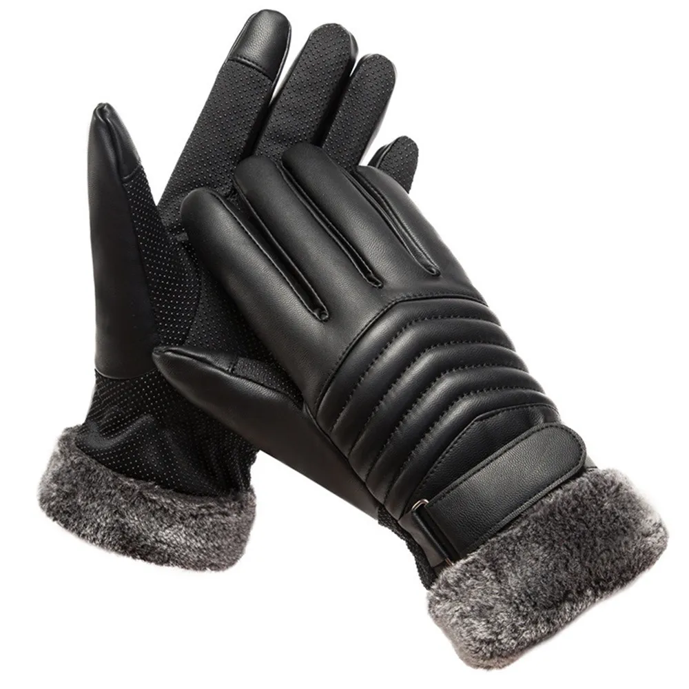 Guanti invernali da uomo in pe - Leather Work Winter Gloves recensione e prezzo