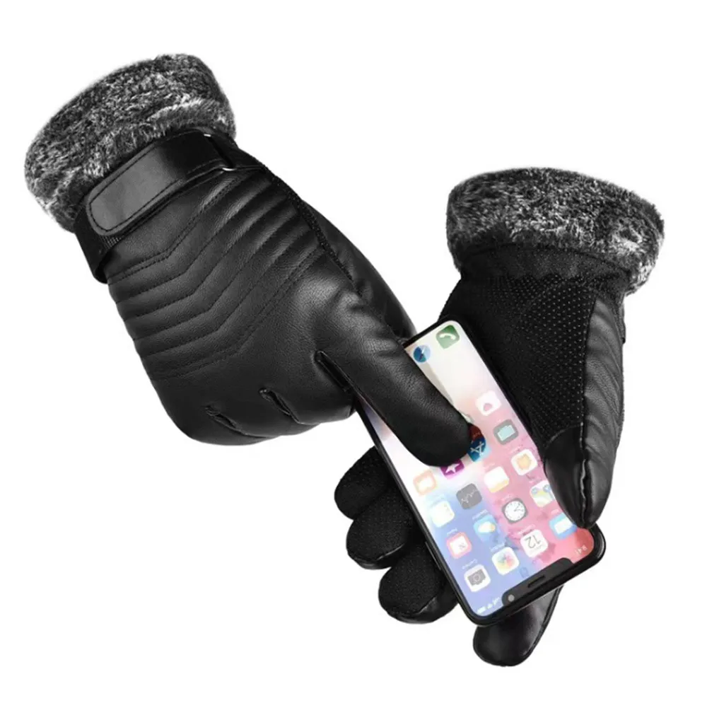 Guanti invernali da uomo in pe - Leather Work Winter Gloves recensione e prezzo