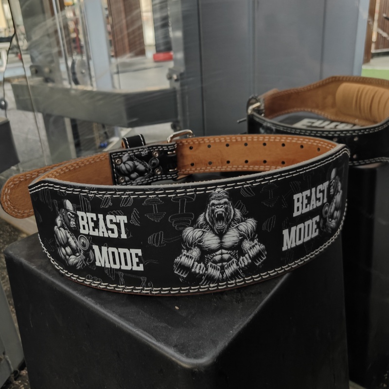Cintura per sollevamento pesi  - Leather Workout Belt recensione e prezzo